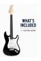 6 String Starter Electric Guitar, SSS 3-Pickup Right-Handed Guitar with Tremolo-Style Bridge, Double-Cutaway Body & White Pickguard for Beginners, Students & Home Practice, Black - 8