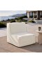 VARASTILE OUTDOOR ARMLESS SOFA - BEIGE