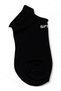 Women's 7-Pack Black Sport Written Cotton Sports Booties Socks Sneaker Ankle Socks - 4