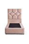 KYROS SINGLE BED 90X190 CM - GOLD - 5