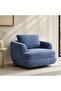 LUMERA SINGLE SEATER SOFA - BLUE