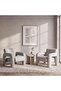BRADDOCK ACCENT CHAIR - GREY - 4