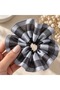 Ribbon Detailed Taffeta and Tulle Large Scrunchie Hair Tie – 14 cm - 6