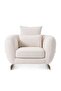 TOVON SINGLE SEATER SOFA - BEIGE - 7