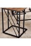 NOUR 1+4 COFFEE TABLE SET - BROWN - 8