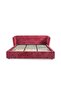 RUBY SUPER KING BED 200X200 - RED - 5