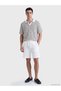 Esvab • Modern & Distinctive Devrik Roba Collar Striped Men's T-Shirt - 2