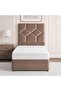 KYROS SINGLE BED 100X200 CM - BROWN - 2