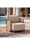 AMARETTO OUTDOOR SOFA SET 3+1+1+COFFEE TABLE-BEIGE - 4