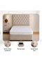 THALASSA SINGLE BED 120X200 CM- BEIGE - 7