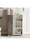 CHIMIRA OFFICE CABINET MELAMINE - WHITE - 3