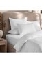 Hotel Nouveau Imperial 400TC Cotton 3-Piece King Duvet Cover Set 230x220cm -White