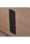 OLSON OFFICE DESK RIGHT SIDE RETURN 200CM - NATURAL & DARK GREY - 6