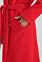 Red Cashmere Coat - 7