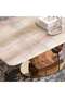 ROSELLE COFFEE TABLE - SILVER ROSE GOLD - 3