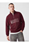 Quality Parts from Çelebi Store Dik Roba Collar Marseille Printed Men's Thick Sweatshirt