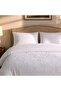 Montclair Seersucker Embroidered 3 Piece Super King Comforter Set 250x260cm - White - 2