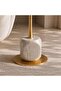 LAVONIA ACCENT TABLE MARBLE - DARK GREY & GOLD - 3