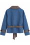 Beli Belted Jacket with Epaulet Sleeves and Lining - 2