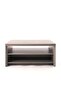 JAMONT OFFICE COFFEE TABLE - GREY & WALNUT - 5