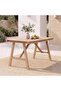 GOLDENIA OUTDOOR DINING SET 1+4 - WOODEN - 2