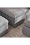 ELDRO CORNER SOFA SET - GREY - 3