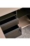OLSON OFFICE DESK RIGHT SIDE RETURN 200CM - NATURAL & DARK GREY - 5