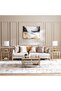 ROBLOX COFFEE TABLE 2 END TABLE SET - BEIGE - 2