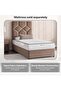 KYROS SINGLE BED 120X200 CM - BROWN - 6