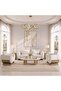 TOVON 3 SEATER SOFA - BEIGE - 6