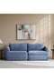 LUMERA 4 SEATER SOFA - BLUE - 2