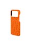 Orange Mirrored Leather Phone Case Dk541 iPhone 17 Promax - 4