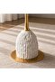 ALVINA ACCENT TABLE MARBLE - WHITE & GOLD - 3