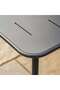 VINEZIA OUTDOOR SOFA SET 3+2+1+1+COFFEE TABLE -DARK GREY - 8