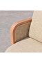 AMARETTO OUTDOOR SINGLE SWIVEL CHAIR - BEIGE - 3