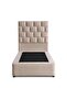 AETHER SINGLE BED 100X200 CM - BEIGE - 5