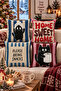 Double-Sided Printed 4-Piece Throw Pillow Cover Set 6Eld22