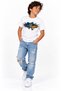 Ukraine Brave Spirit Trident & Eagle Graphic Kids T-Shirt - 6