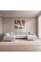 JAARA 4 SEATER CORNER SOFA BED - GREY - 4