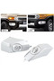 Car Fog Light, 2pcs Front Fog Light Assembly Halogen Driving Lamp Replacement for FJ Cruiser XJ10 2007‑2014