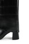 2-in-1 Women's Boots with Detachable Dust Cover and Pointed Toe Detail - 6