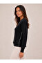 Women's V-Neck Knitwear Sweater 27K12319-99 - 2