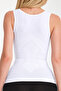 Bargemon Model Abdominal and Belly Tightening Women's Undershirt White Color - 2
