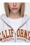 Rmz Gi̇yi̇m Farkiyla Hooded Loose Fit Women's Zipper Sweatshirt - 3