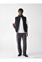 Regular Fit Stand Collar Men's Puffer Vest - 2
