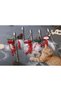1 Piece Christmas-Themed Cat Teaser Rod with Bell – Interactive Cat Teaser Stick, Feathered Bell Design, Indoor Entertainment, Cat Teaser, Feather Wand - 2
