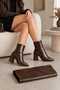 Boots New Model Boots with Removable Heels and Pointed Toe, Comes with a Gift Bag. - 5