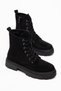 Women's Black Suede Non-Slip Sole Classic Boots - 2