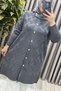 Women's Clothing Large Size Buttoned Cold Yarn Battal Waterway Knitwear Cardigan - 6