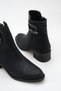 Women's Black Casual Boots - 3